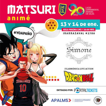 Flyer de Matsuri Anime